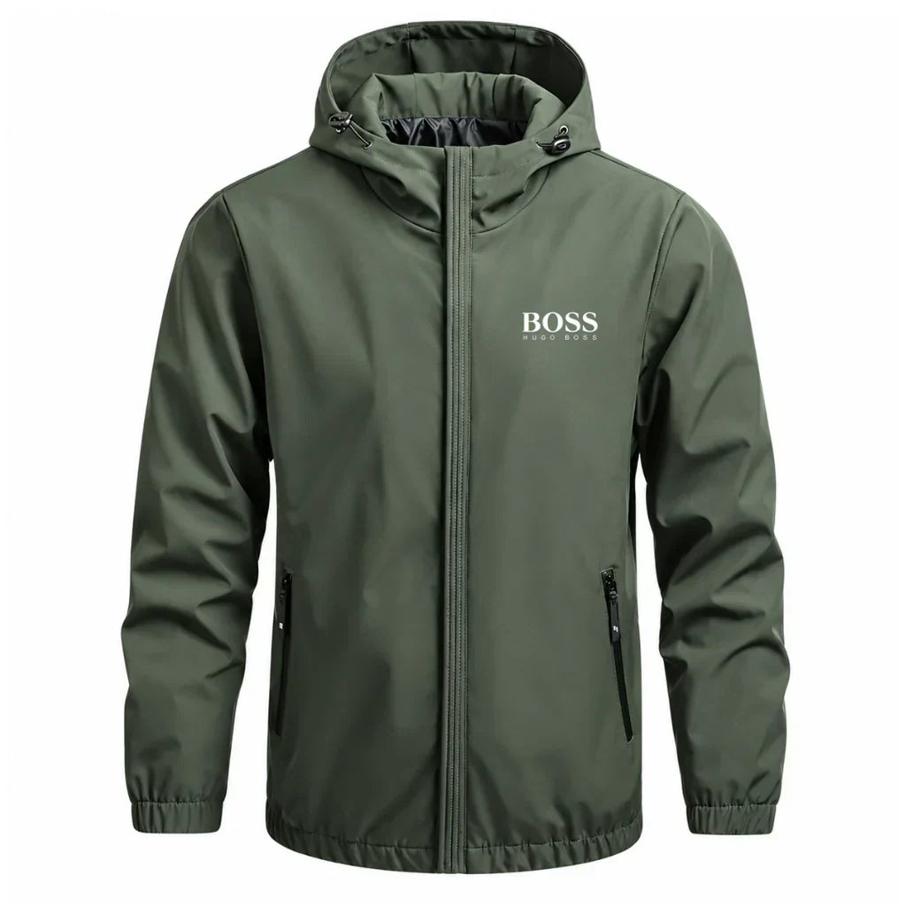 BOSS™ Premium Hooded Windbreaker Jacket