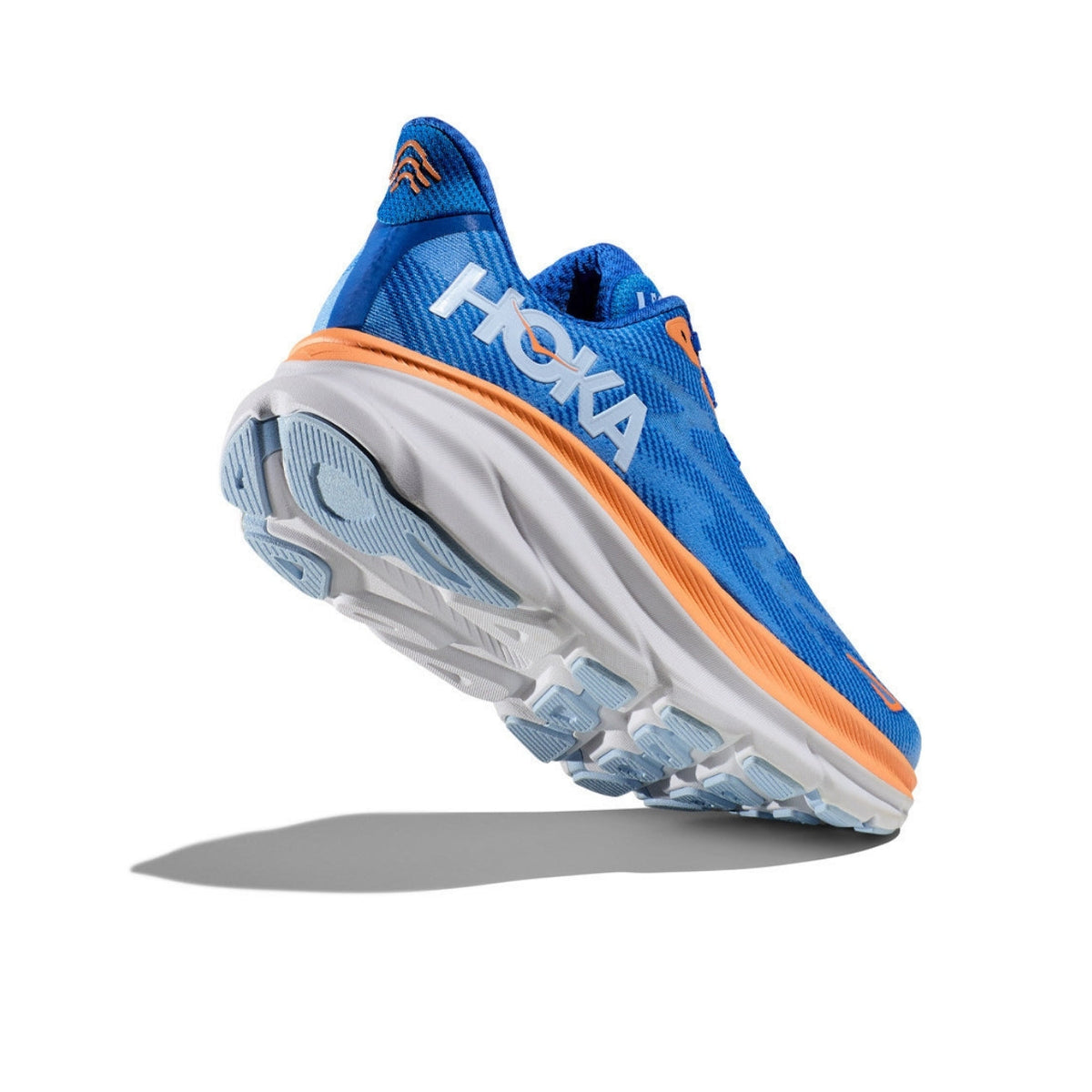 HOKA CLIFTON 9 - BLUE/ORANGE