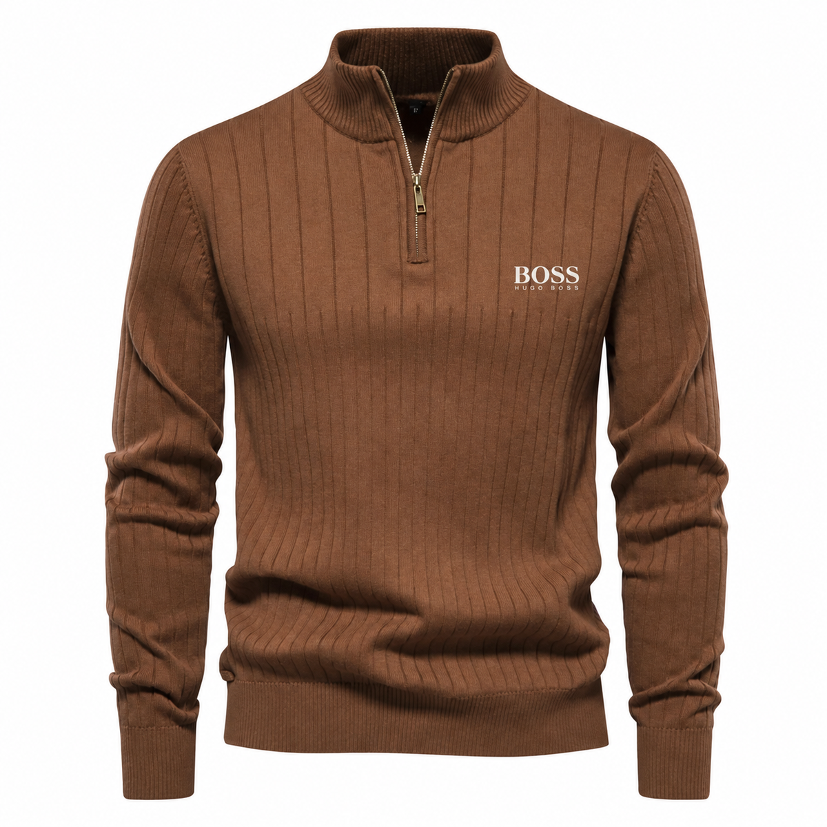 Classic Quarter-Zip Sweater