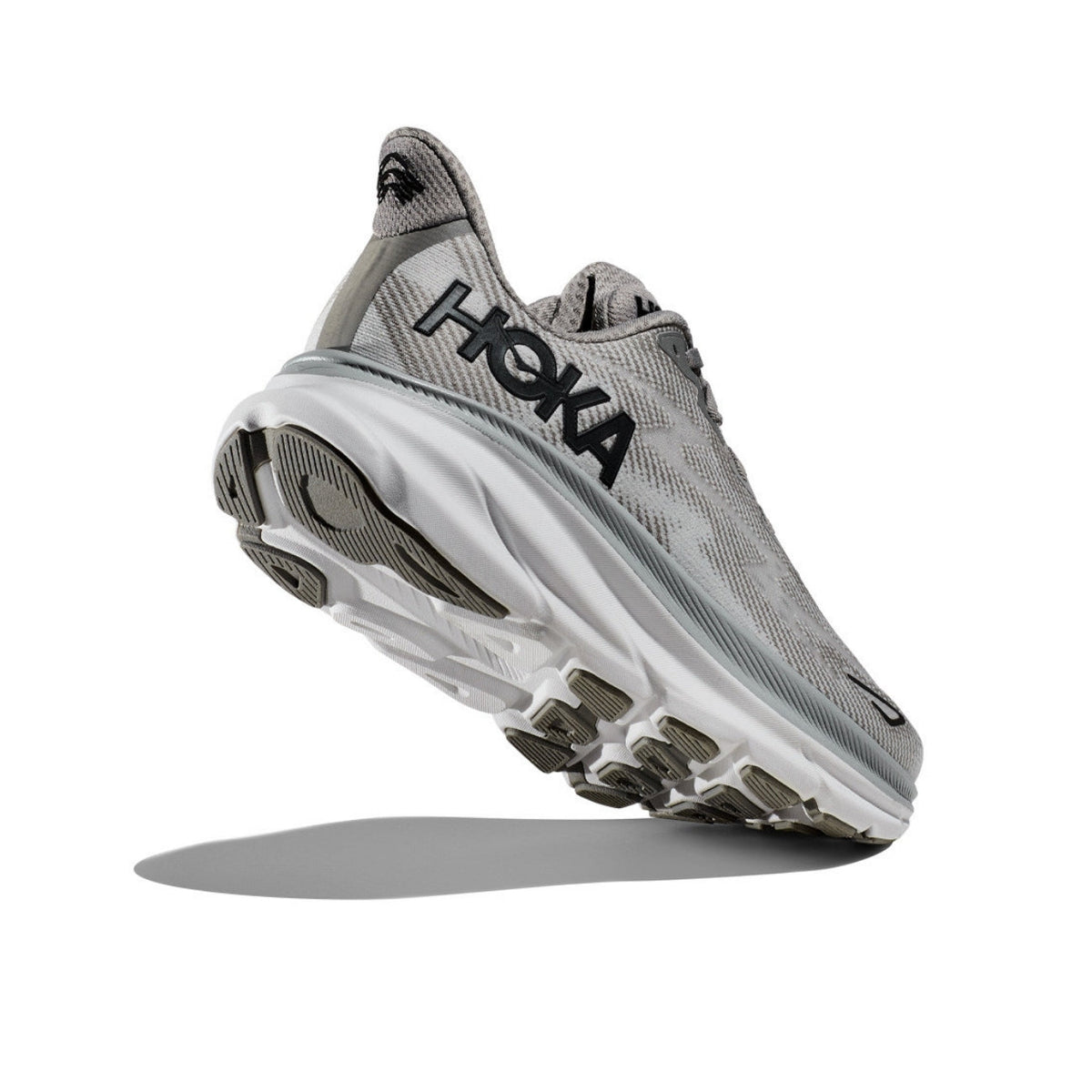 HOKA CLIFTON 9 - GRAY/BLACK