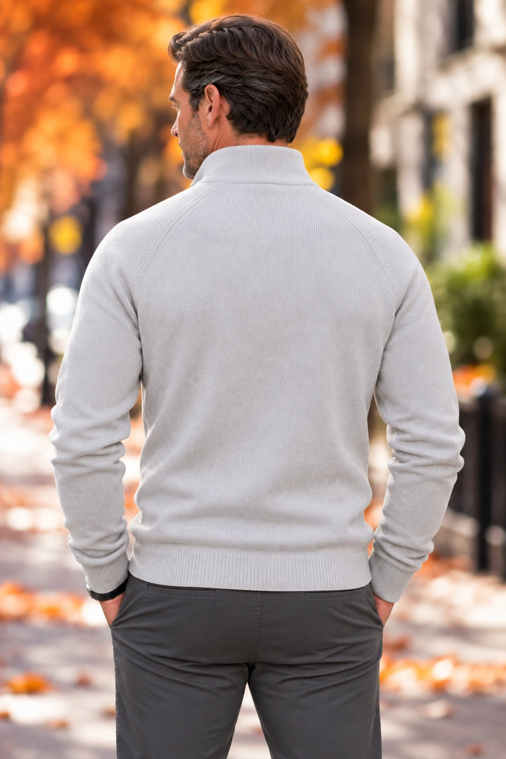 Refined Quarter Zip Sweater || CLEARANCE PRICE