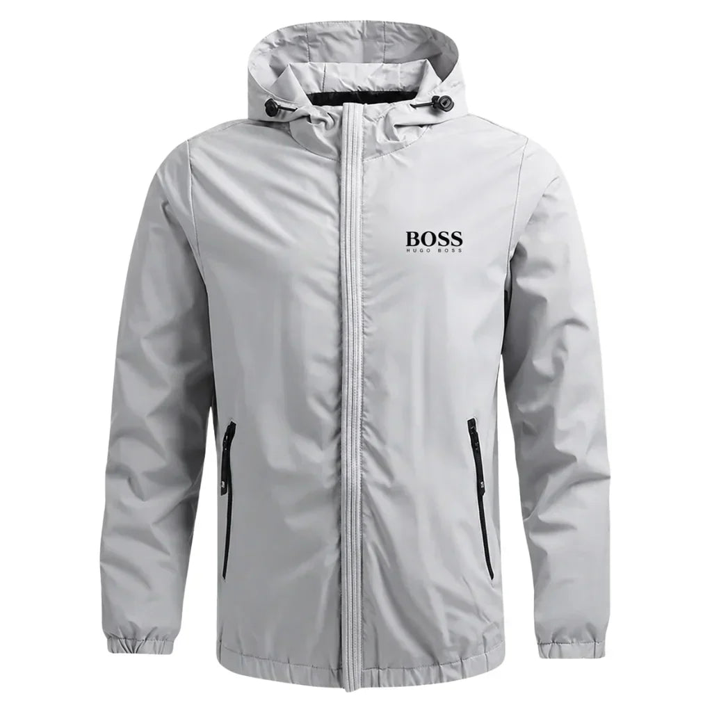 BOSS™ Premium Hooded Windbreaker Jacket