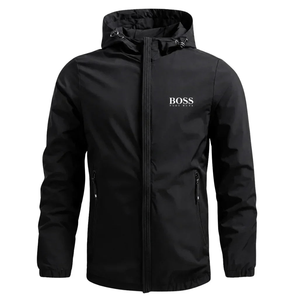 BOSS™ Premium Hooded Windbreaker Jacket