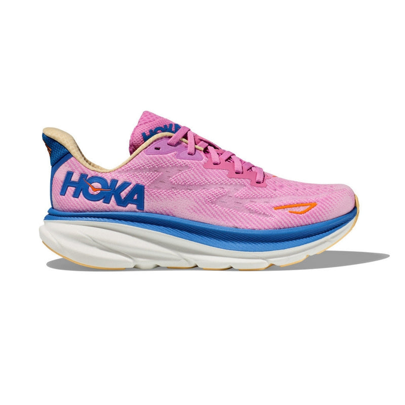 HOKA CLIFTON 9 - PINK/BLUE