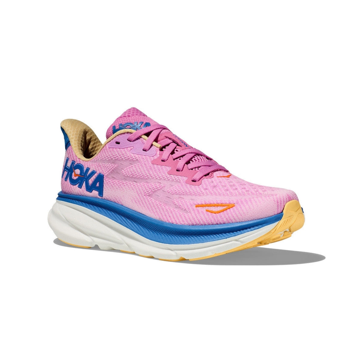 HOKA CLIFTON 9 - PINK/BLUE