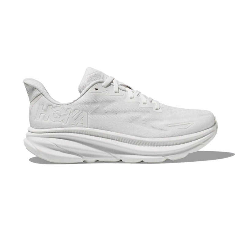 HOKA CLIFTON 9 - WHITE/WHITE