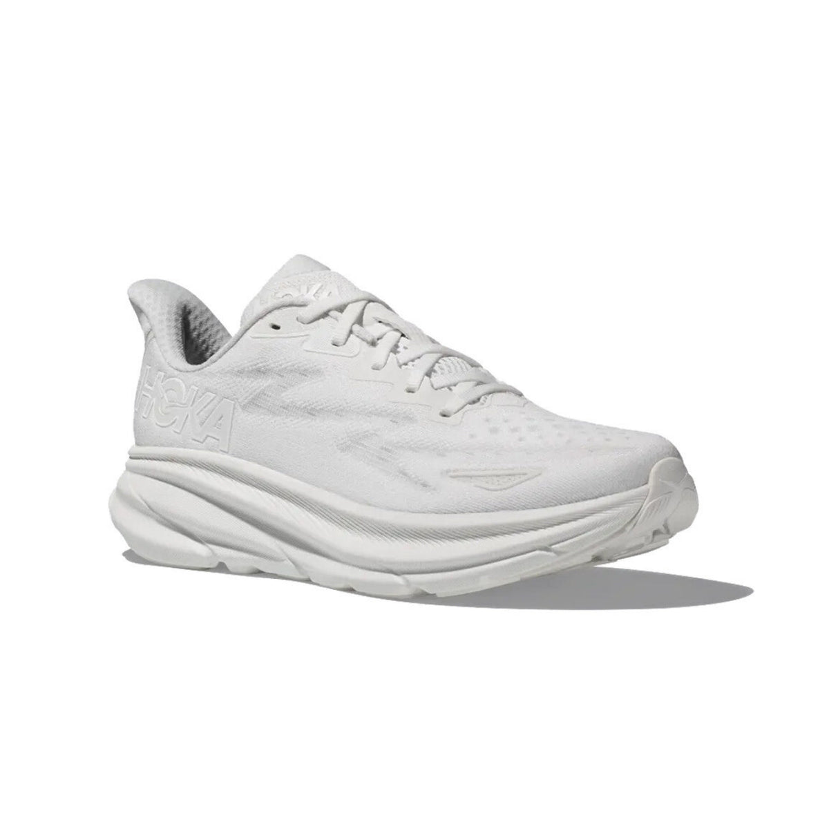 HOKA CLIFTON 9 - WHITE/WHITE