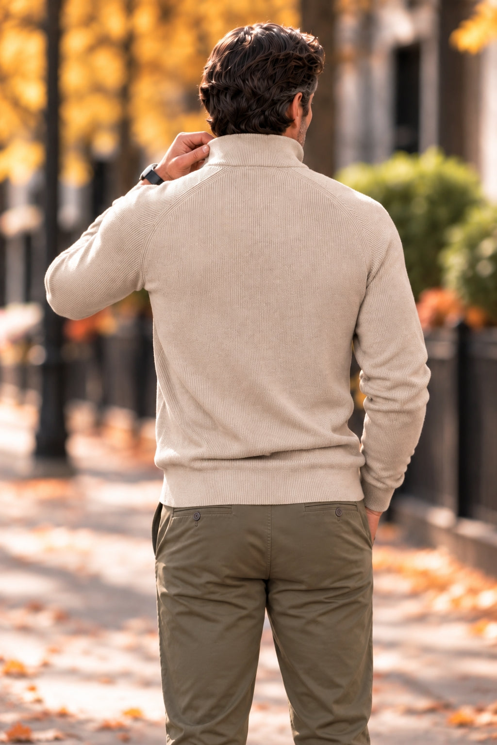 Refined Quarter Zip Sweater || CLEARANCE PRICE